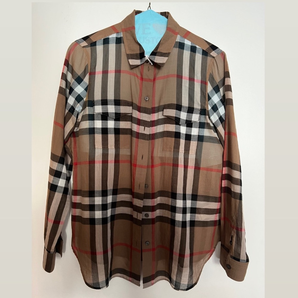 Women’s Burberry Shirt Cotton Size M